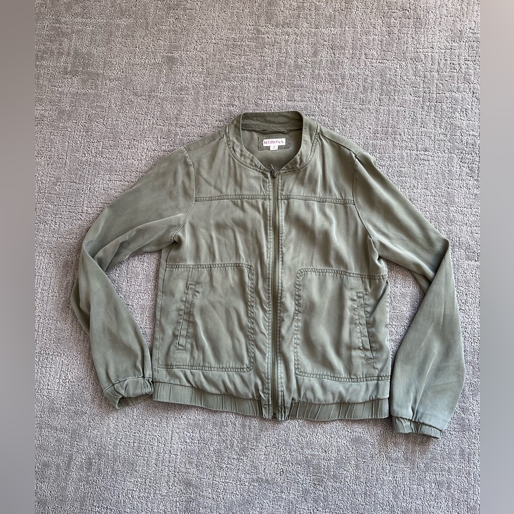 Sage Bomber Jacket for Women
